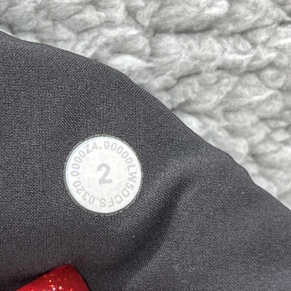 Lululemon Pants Womens 2 Black Keep Moving High Rise‎ Tappered Jogger